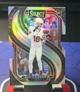 2024 Select MARVIN HARRISON JR. RC Premier Level Silver Prizm DIE-CUT #115 - Imagen 1 de 2