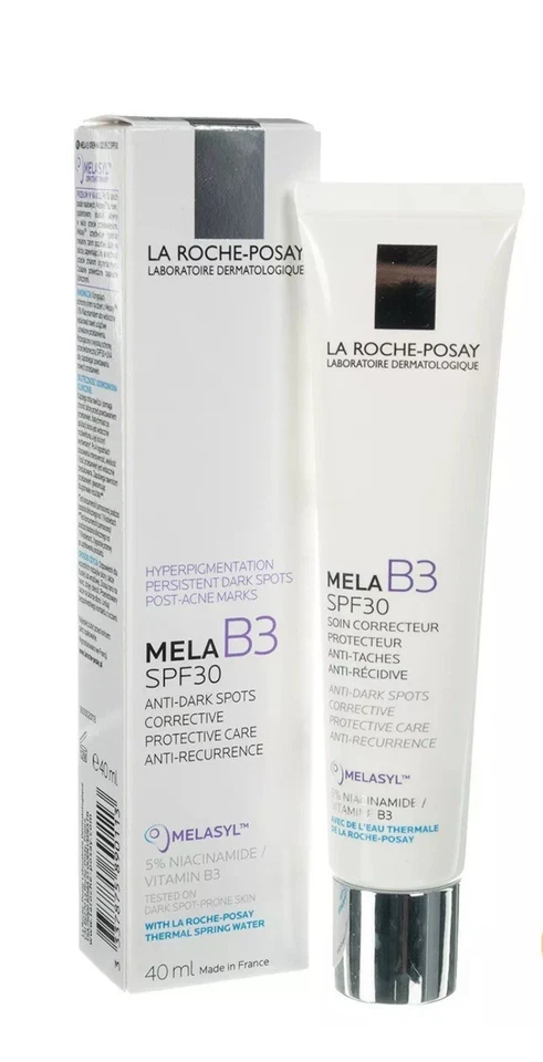 LA ROCHE-POSAY MELA B3 Face Cream SPF30 40ml Dark Spots Corrective New In Box - Image 1 of 1