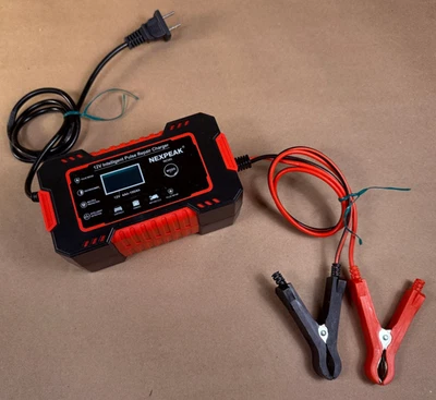 Cargador de Batería de Coche NC101, Cargador de Goteo de Batería Inteligente 12V 6A Automotriz Foto 1 de 4