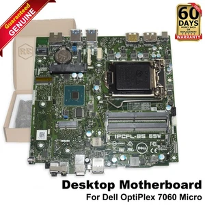 Dell OptiPlex 7060 Micro Motherboard Chipset Q370 Socket LGA1151 IPCFL-BS PY2FV - Picture 1 of 7