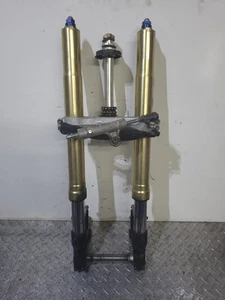 2004-2005 Suzuki GSXR 600 750 OEM FRONT FORKS FRONT END W/TRIPLE TREE (DAMAGED) - Picture 1 of 20