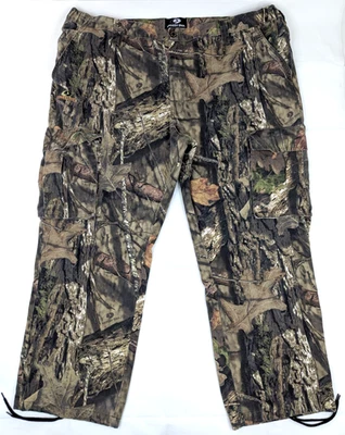 Mossy Oak Break Up Country Hunting Camouflage Cargo Pants Men 3XL (Meas 48x31.5) - Image 1 of 4