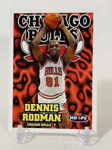 Dennis Rodman 1997-98 NBA Hoops #30 Base Set Chicago Bulls - Picture 1 of 5