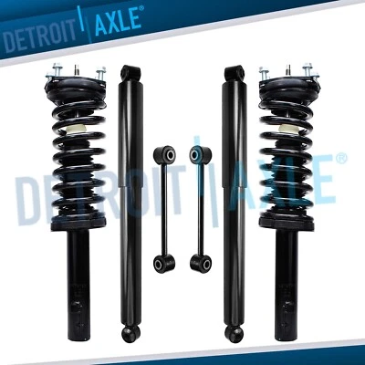 Front Struts Rear Shocks Sway Bars for 2005 - 2010 Jeep Grand Cherokee Commander - Image 1 of 4