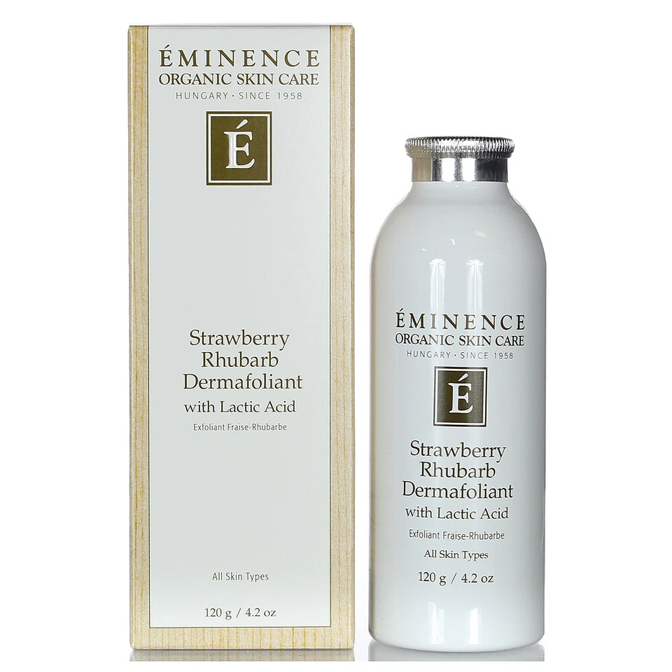 Eminence Strawberry Rhubarb Dermafoliant 4.2oz/120g NEW IN BOX - Image 1 of 1