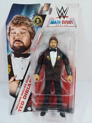 Figura de acción Ted DiBiase serie del evento principal de la WWE 147 "Million Dollar Man" D3 Foto 1 de 2
