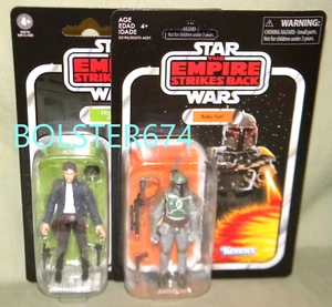 BESBIN HAN SOLO VC50 & BOBA FETT VC09 Star Wars 2020 Vintage Collection 3.75" - Picture 1 of 22