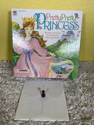 De colección 1999 Pretty Pretty Princess Juego Pieza de Repuesto Púrpura Jugador Juego Pieza Foto 1 de 3