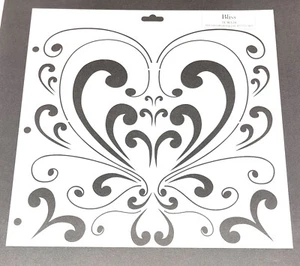 RETIRED Crafter's Workshop 12x12 BLISS Template Scrapbook Page Stencil TCW120 - Bild 1 von 1