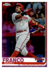 2019 Topps Chrome Pink Refractors #7 Maikel Franco
