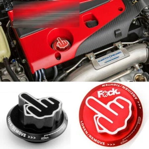 Fits For Honda Accord Acura RED Screw-In Oil Filler Tank Cap Valve Accessories - Foto 1 di 6