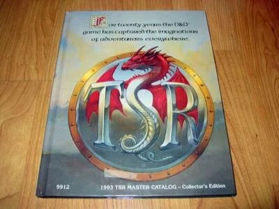 TSR 1993 : TSR MASTER Catalog - Collectors Edition - Hardcover  #9912 - Image 1 of 4