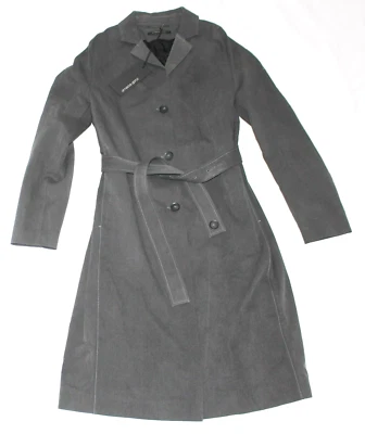 $1190 NUEVA Chaqueta Annette Gortz CLIP DUSTER Mezcla de Lana Para Mujer DE 36 Pequeña S Gris Foto 1 de 4