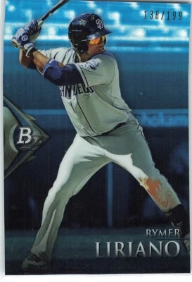 Bowman Platinum Rymer Liriano 2014 #BPCP85 azul/199 - Padres de San Diego (BC) Foto 1 de 2