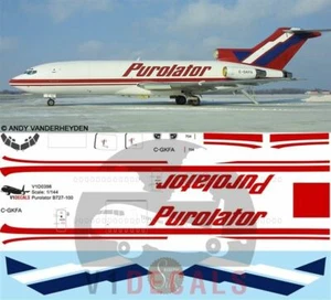 V1 Decals Boeing 727-100 Purolator for 1/144 Airfix Model Airplane Kit V1D0398 - Bild 1 von 8