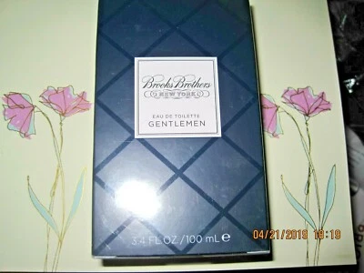 Brooks Brothers New York Eau de Toilette Caballeros Sellado en CAJA 3.4OZ Spray Foto 1 de 3