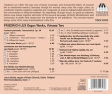 LEHTOLA/KOMULAINEN - LUX - ORGAN WORKS  VOL. 2 - New CD - D4z