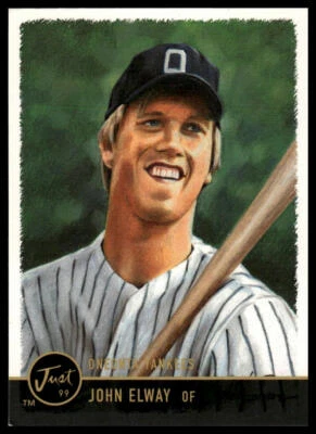 1999 Just #81 John Elway - Image 1 of 2