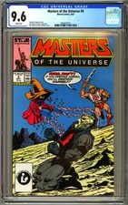 MARVEL MASTERS OF THE UNIVERSE #9 CGC 9.6 - WP - NM+  HE-MAN MOTU 1987