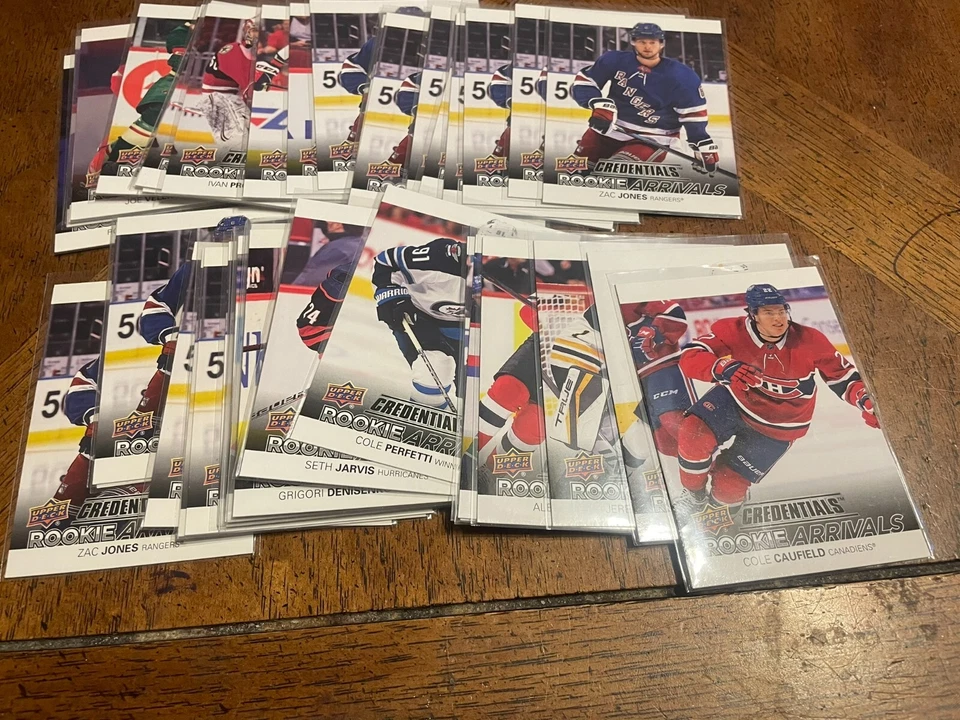 2021-22 Upper Deck Credentials Rookie Arrivals Complete Your Set! BUY MORE &SAVE - Image 1 of 1