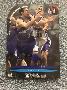 2003-04 Fleer Ultra SCOTT PADGETT Platinum Medallion #/100 Utah Jazz - Foto 1 di 4