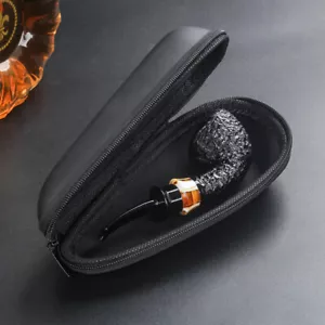 Portable Black EVA Triangle Pipe Storage Bag Storage Bag Pipe Tool Accessories - Picture 1 of 11