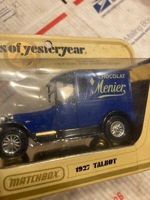 DE COLECCIÓN NUEVO EN CAJA MODELOS LESNEY DE ANTAÑO "MENIER CHOCOLATE" 1927 TALBOT, #Y-3 ¡GUAU!! Foto 1 de 3