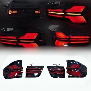 For BMW E70 X5 2007-2013 Left&Right Sequential LED Rear Tail Lights Lamps Brake - Picture 1 of 8