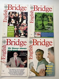 Bundle of 4 Vintage English Bridge Magazines  (1993) - English Bridge Union - Picture 1 of 6