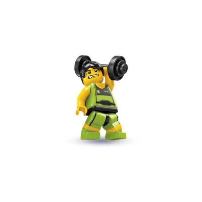 LEGO Series 2 Collectible Minifigures 8684 - Weightlifter (SEALED) - Image 1 of 2