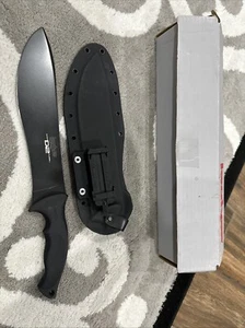 New Kershaw D2 1079 Outcast Bush Knife - With Sheath & Box DISCONTINUED - Picture 1 of 10