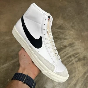 Gr. 11,5 - Nike Blazer MID '77 weiß schwarz - brandneu - Bild 1 von 5