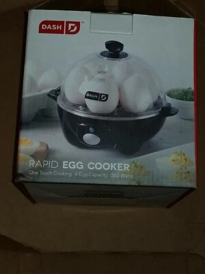 Dash Rapid Egg Cooker Perfectly Cooks 6 Eggs at a Time - Image 1 of 4