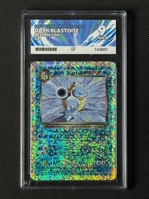 ACE 9 Dark Blastoise 4/110 Reverse Pokémon Card Legendary Collection GEM MINT - Image 1 of 4