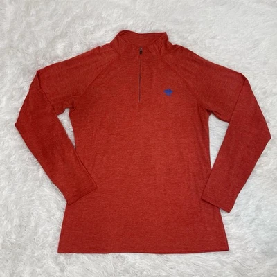 Rabbit Women’s Size L Large 1/4 Zip Long Sleeve Base Layer Running Shirt Red - Image 1 of 4