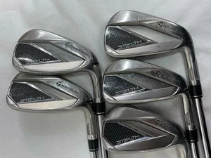 TaylorMade Stealth MAX Iron Set 6-9,Pw 5pc Flex Stiff KBS MAX MT 85 JP Steel - Picture 1 of 7