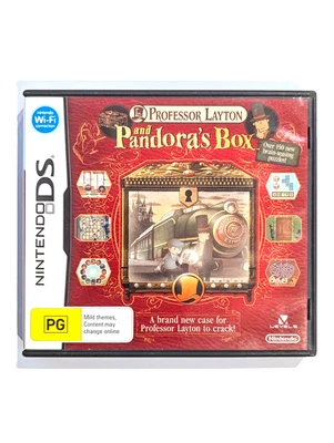 Professor Layton and Pandora's Box Nintendo DS AUS PAL Complete with Manual NDS - Image 1 of 4