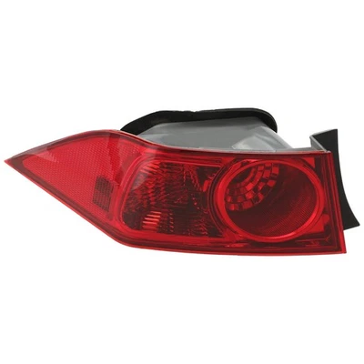 Halogen Tail Light For 2006-2008 Acura TSX Left Outer Red Lens - Image 1 of 4