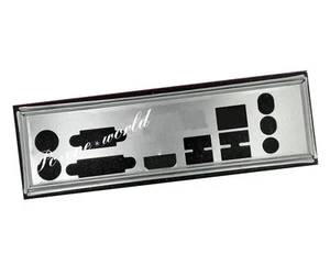 I/O Shield Backplate für Gigabyte GA-880GM-D2H (rev.4.0) Motherboard IO - Bild 1 von 4