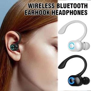 Auriculares Inalámbricos Bluetooth Auriculares Deportivos Gancho para Oreja Correr Bajo E arbu R6N3 - Imagen 1 de 15