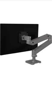 Ergotron LX Pro Premium Monitor Single Arm, Desk Mount Matte Black - Picture 1 of 12