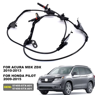 ABS Speed Sensor For 2009-2015 Honda Pilot 2007-2013 Acura MDX Front RH and LH - Image 1 of 4