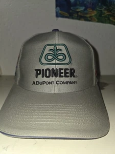 Pioneer Seeds 75 Years A DuPont Company Gray Strapback Hat Cap  - Picture 1 of 6
