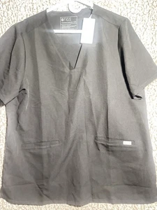 Figs 3 Pocket Damen Peeling Top Techincal Collection schwarz Größe 2X schwarz - Bild 1 von 10