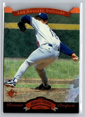 1995 SP Premier Prospects #14 Hideo Nomo troquelado Foto 1 de 2