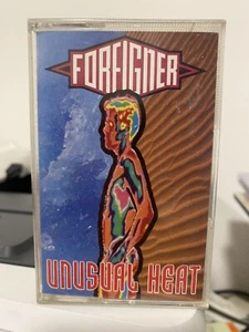 FOREIGNER - Unusual Heat (1991) ORIGINAL CASSETTE TAPE: WX424C : GERMAN IMPORT - Picture 1 of 4