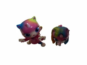 2 Juguetes Funrise Arco Iris Mariposa Unicornio Gatito Felicity Cuerno Se Ilumina en Uno - Imagen 1 de 7