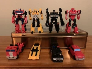 Transformers 3” 4 Pcs Bummblebee, Cliffjumper, Barricade, Optimus, OUT OF BOX - Picture 1 of 12
