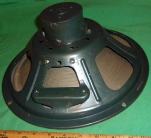 JENSEN PM12CT 12-Inch Alnico Guitar Amp Speaker (1940's) Clean! Works! w/Transf - Picture 1 of 10