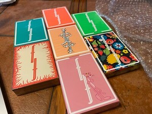 Lot of 7 Rare Limited Edition Fontaine Playing Cards Good Company Pink Panther